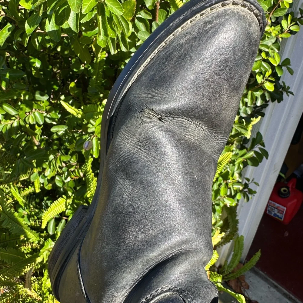 Ariat Black Tall Leather Riding Boots